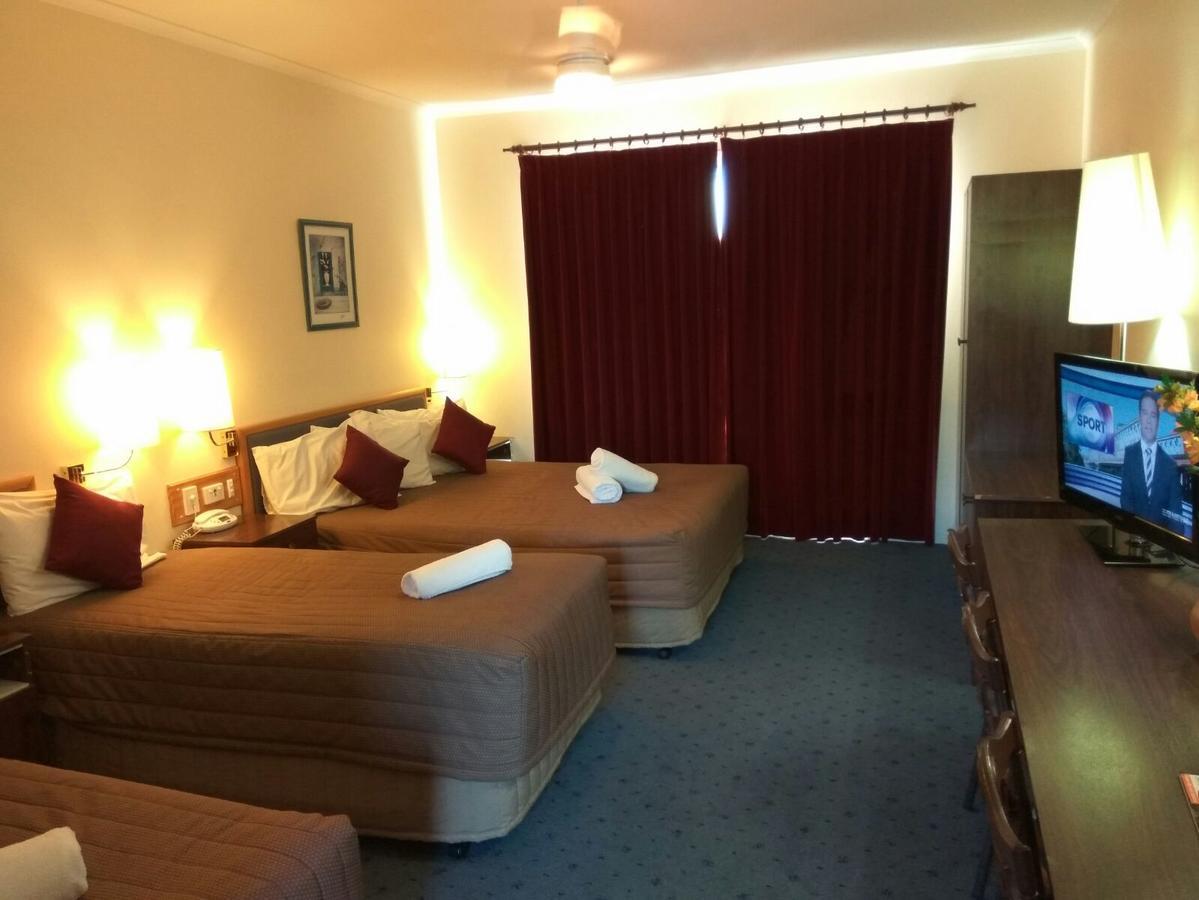 Australia Park Motel Albury Buitenkant foto
