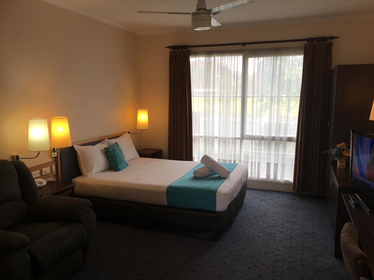 Australia Park Motel Albury Buitenkant foto